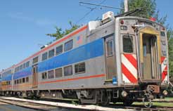 Highliner 1523 in Metra colors, Boone