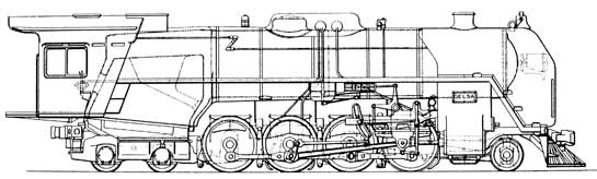 2 B 2 Cylinder Steam Locomotive Brazil Brasil ca 1910